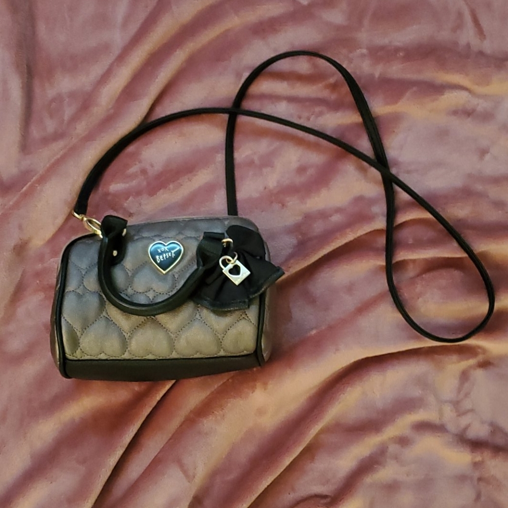 Betsey Johnson crossbody, like new